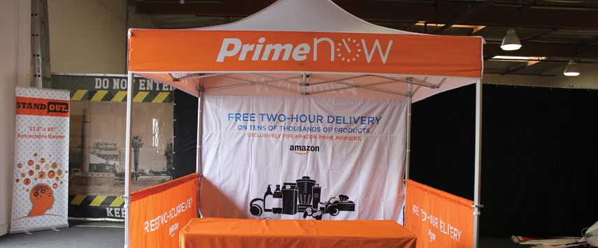 vector image tent branding