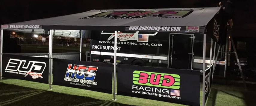 Bud Racing Custom Canopy Tent